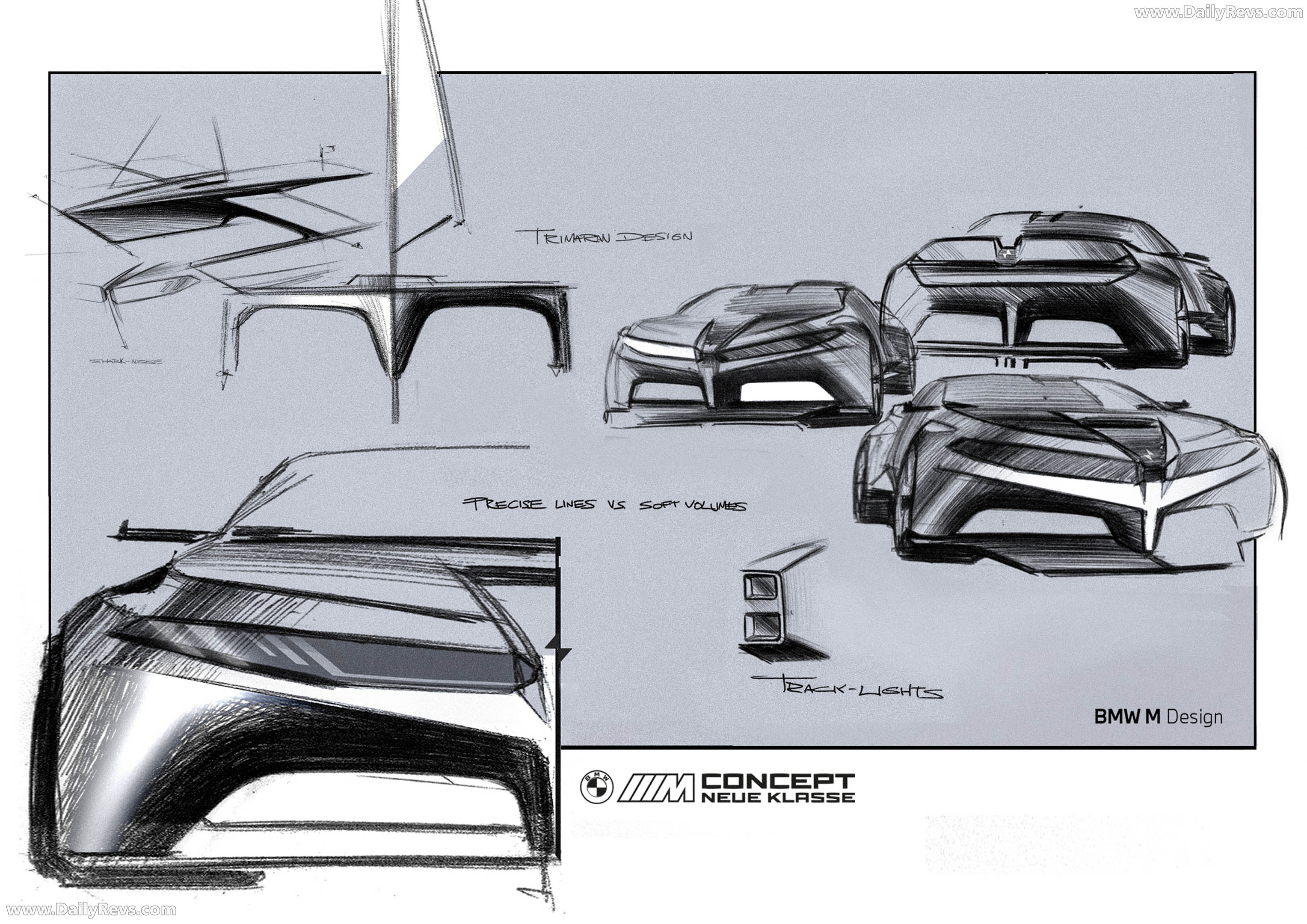 2026 BMW M Neue Klasse Concept Sketches