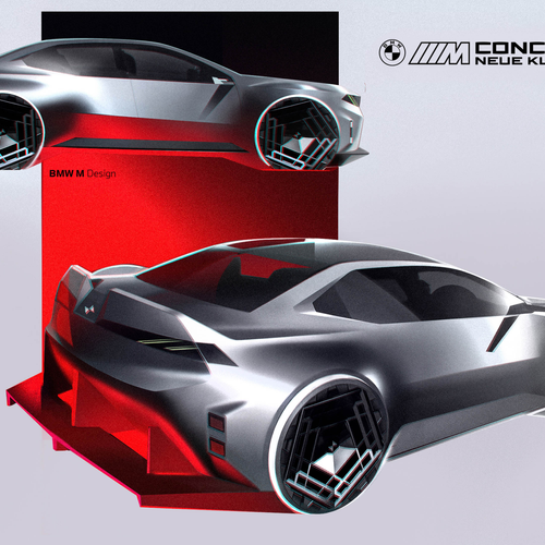 2026 BMW M Neue Klasse Concept Sketches