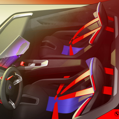 2026 BMW M Neue Klasse Concept Sketches