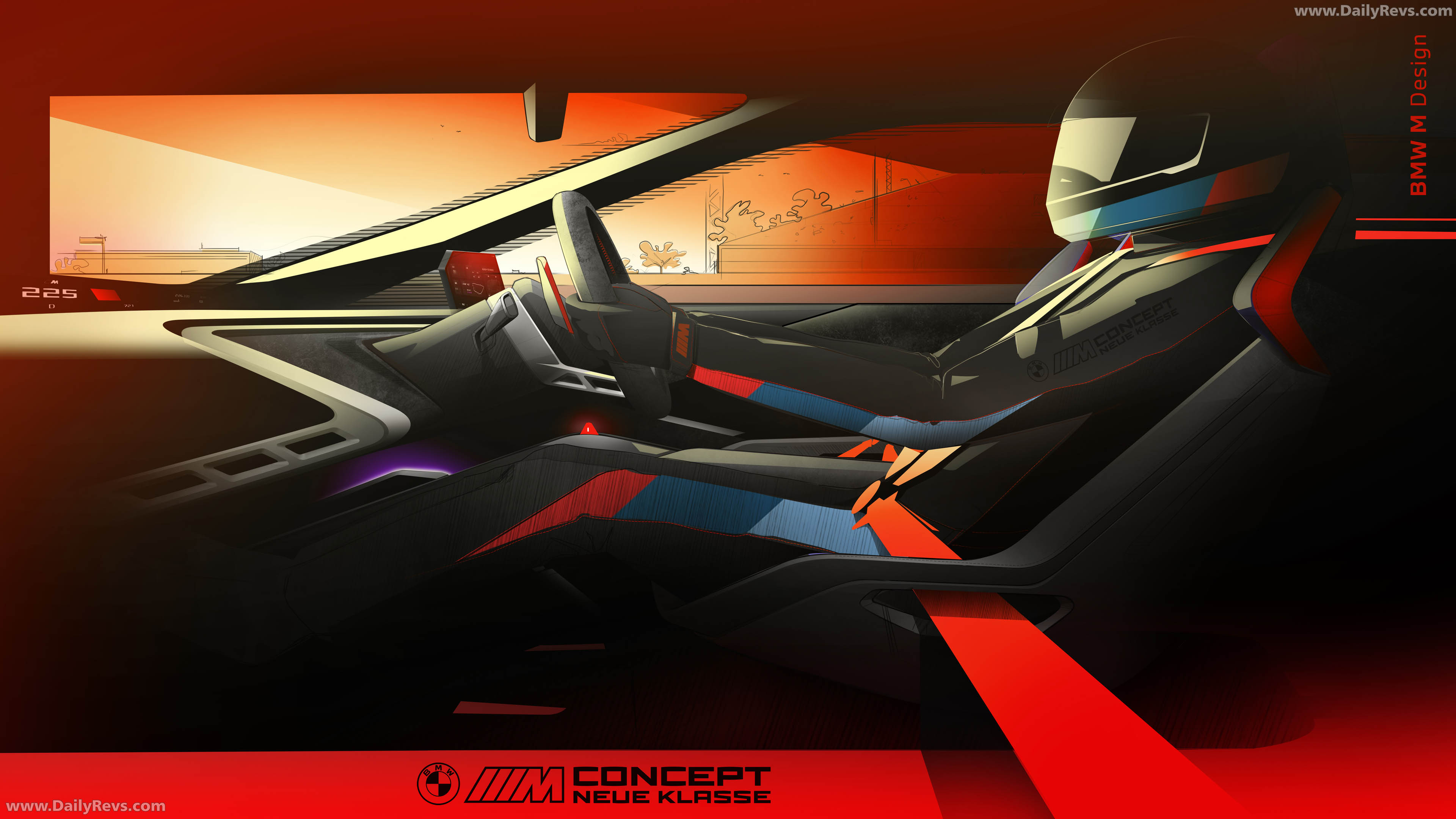 2026 BMW M Neue Klasse Concept Sketches