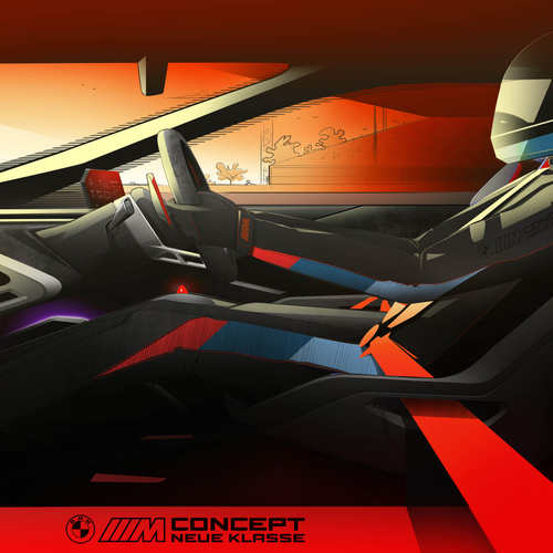 2026 BMW M Neue Klasse Concept Sketches