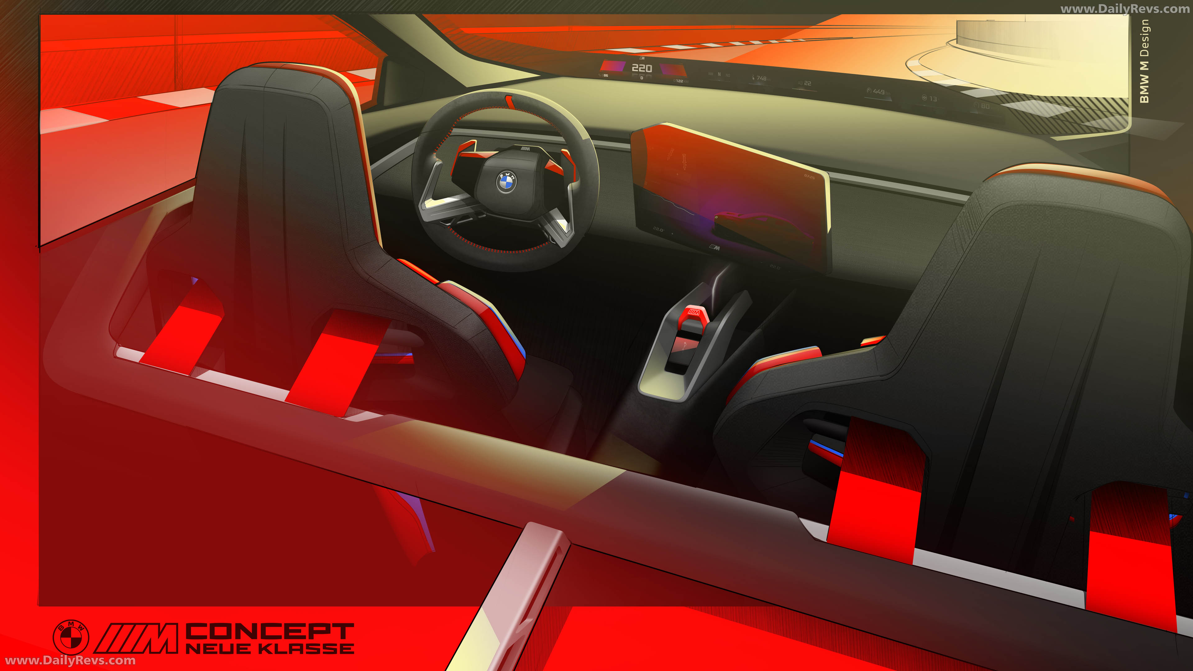 2026 BMW M Neue Klasse Concept Sketches