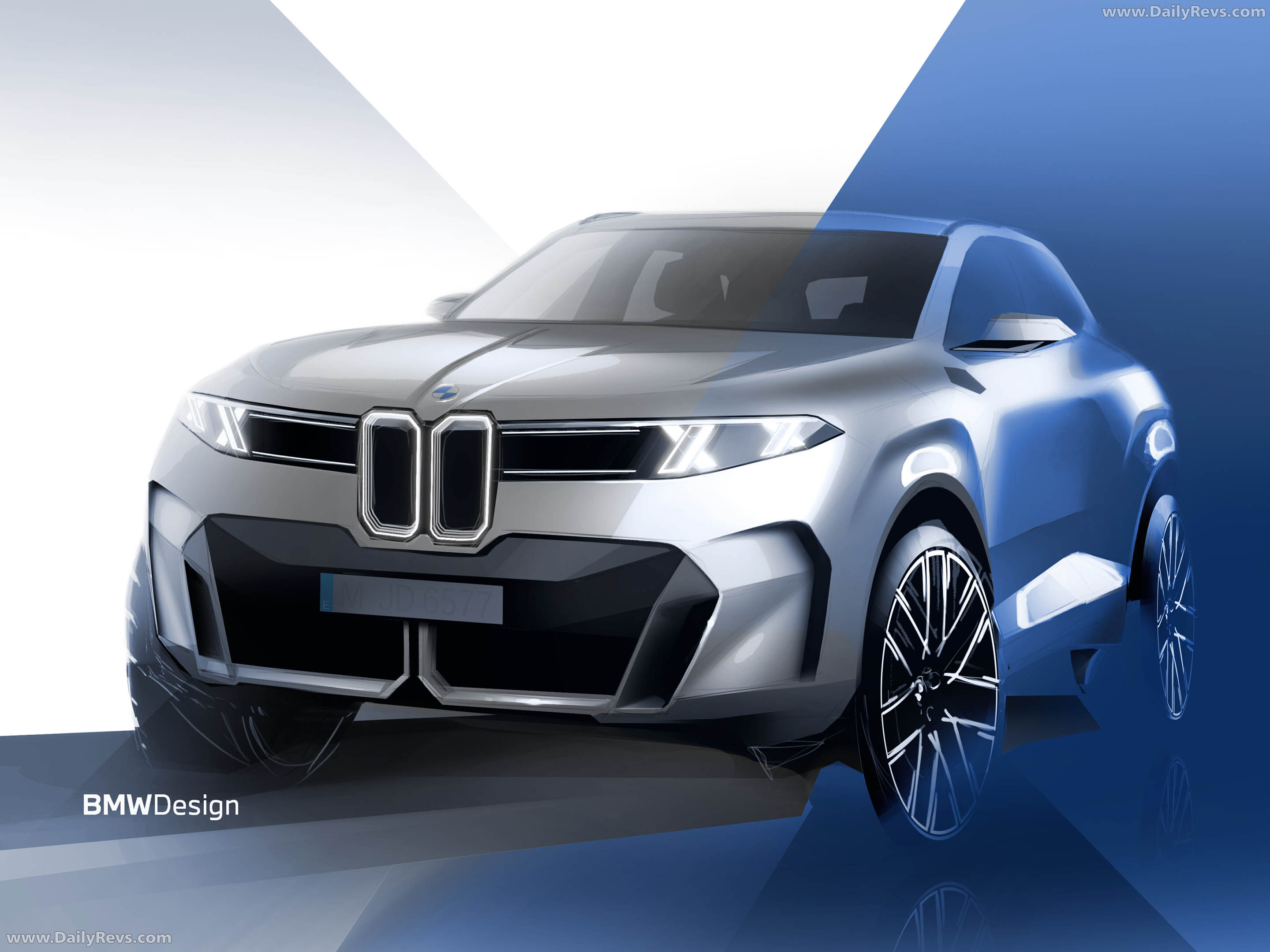 2026 BMW X5 M60e G65 Sketches