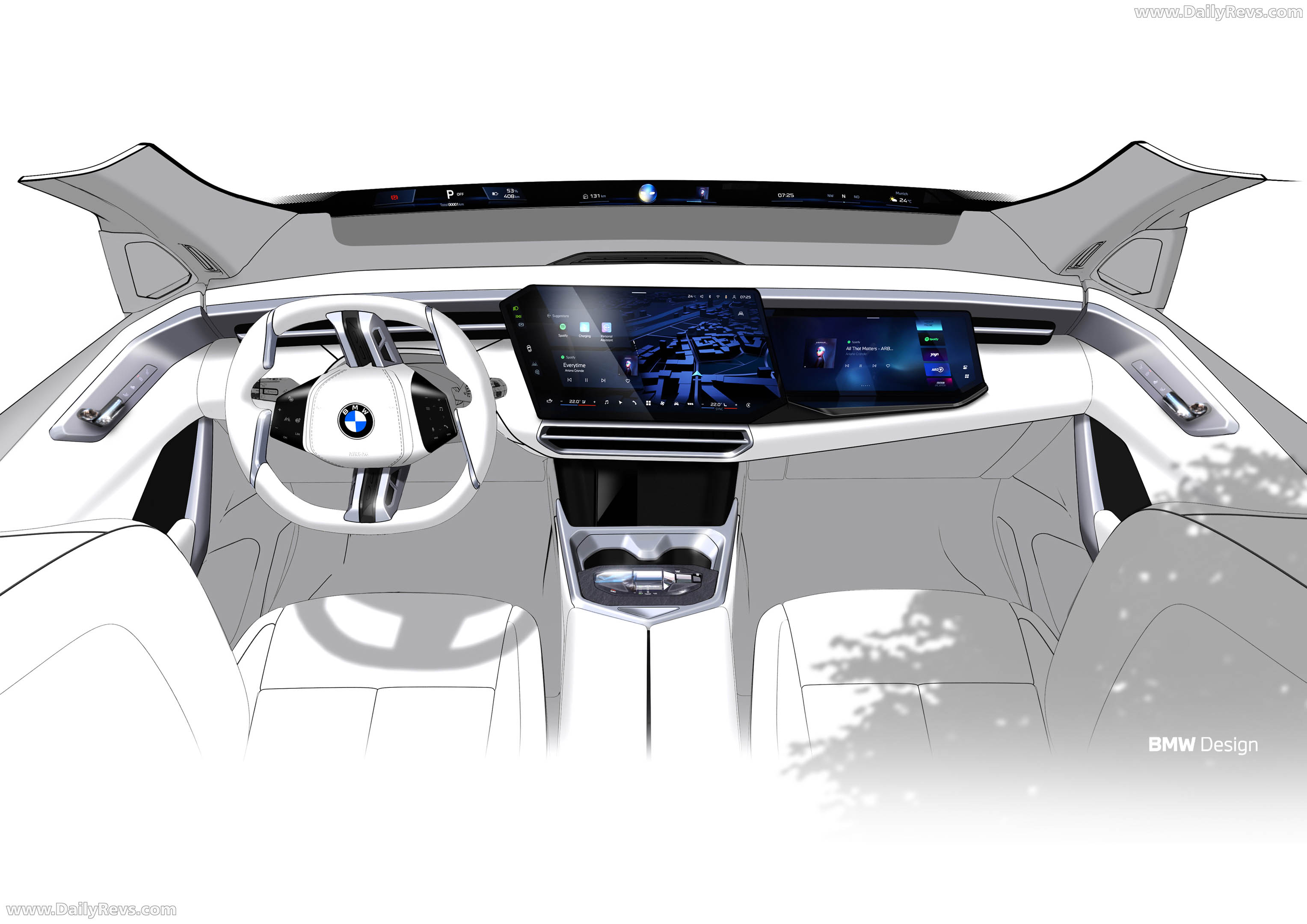 2026 BMW X5 M60e G65 Sketches