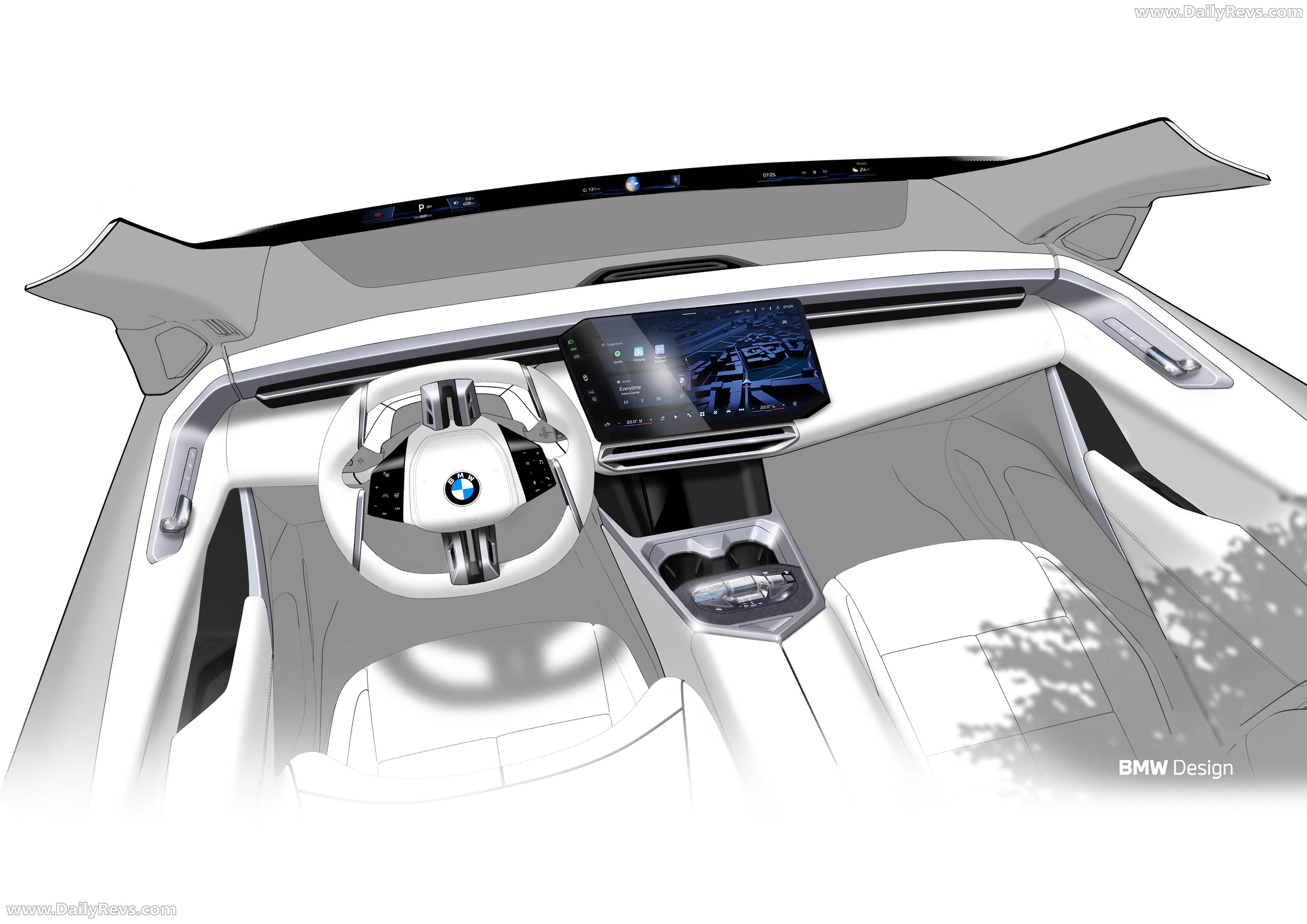 2026 BMW X5 M60e G65 Sketches