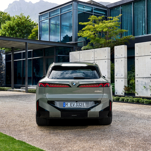 2027 BMW iX5 60 xDrive G65 Rear View