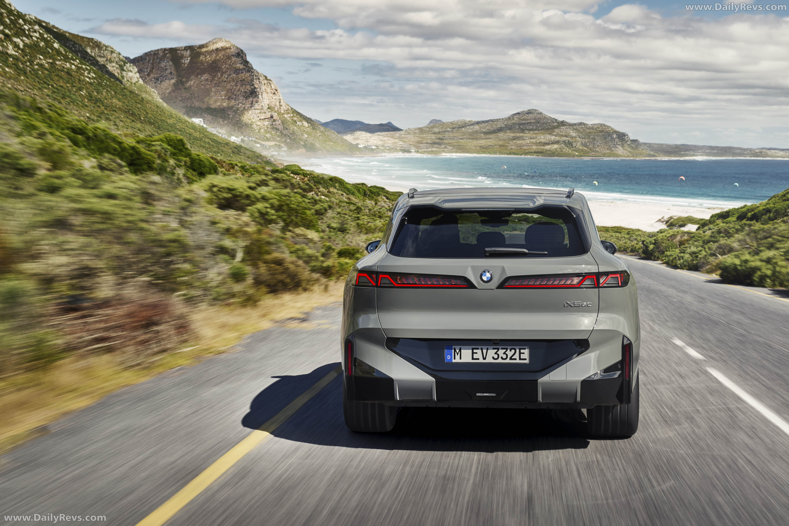 2027 BMW iX5 60 xDrive G65 Rear View