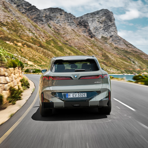 2027 BMW iX5 60 xDrive G65 Rear View