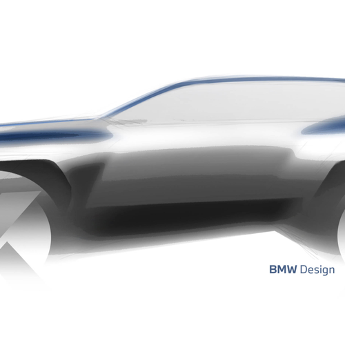 2027 BMW iX5 60 xDrive G65 Sketches