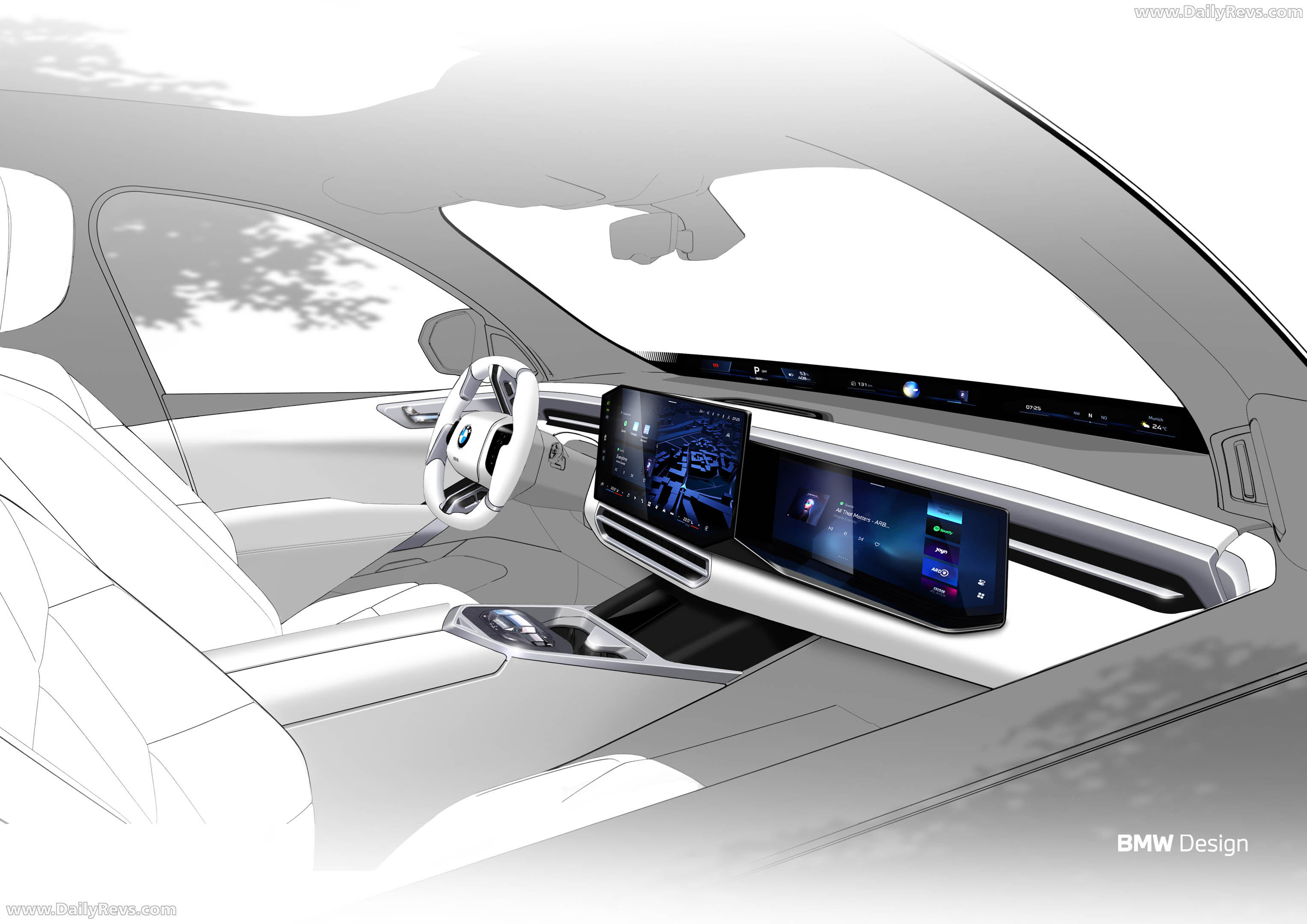 2027 BMW iX5 60 xDrive G65 Sketches