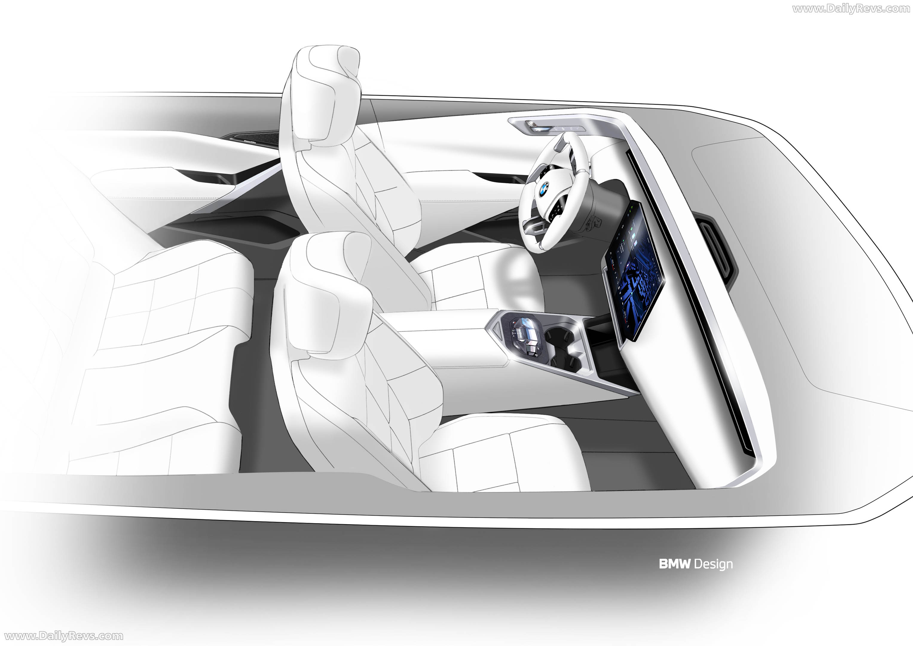 2027 BMW iX5 60 xDrive G65 Sketches