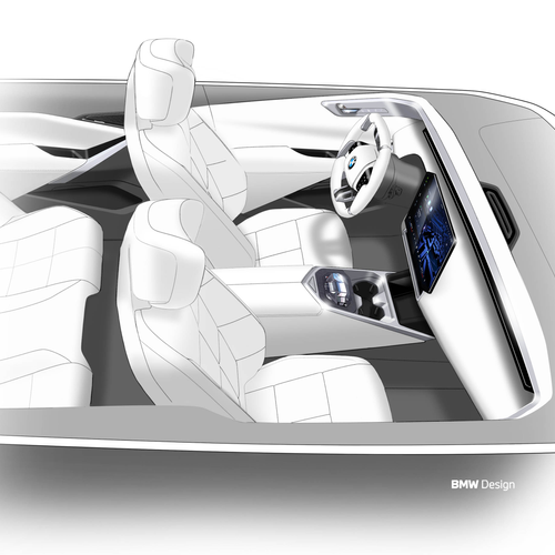 2027 BMW iX5 60 xDrive G65 Sketches