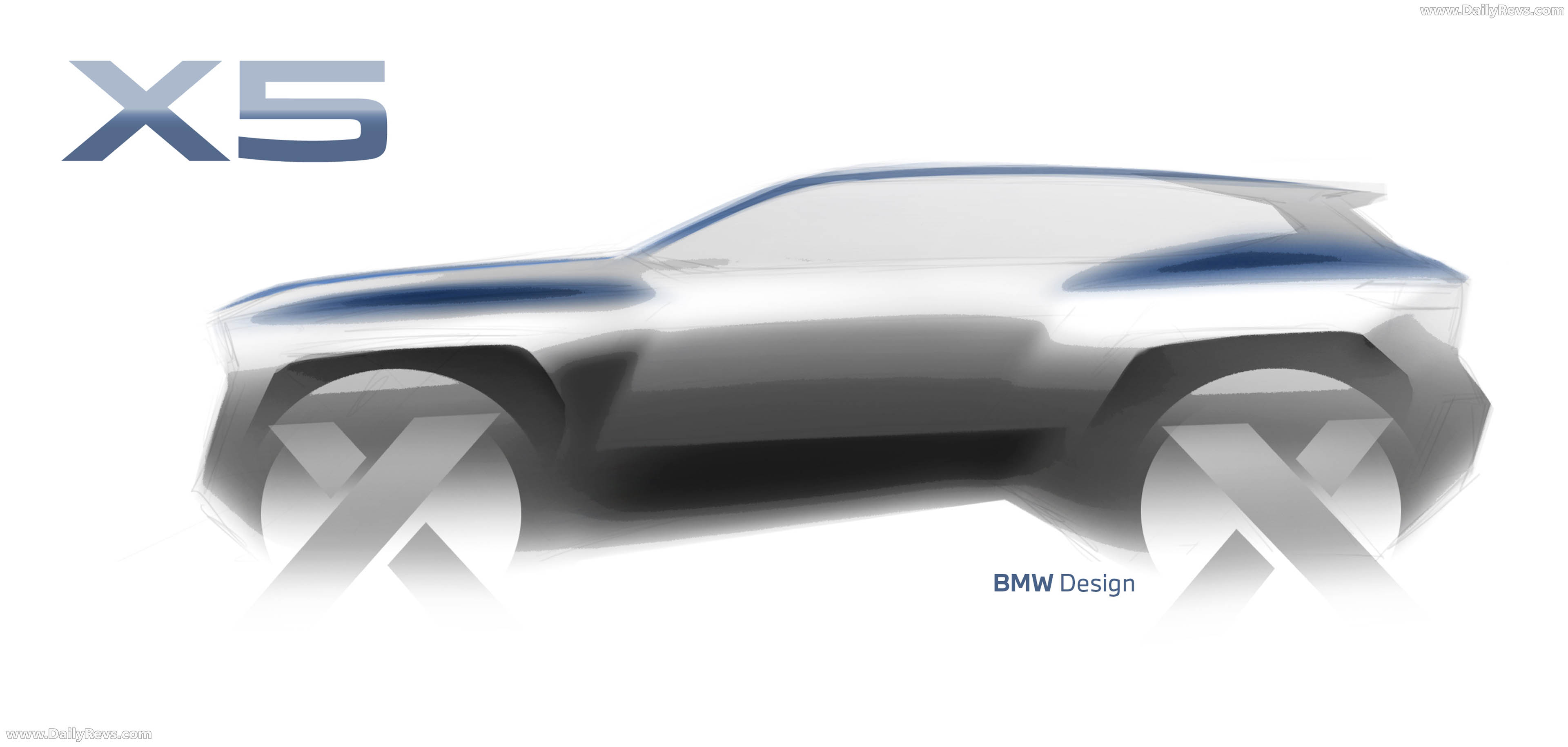 2027 BMW X5 M60e G65 Sketches