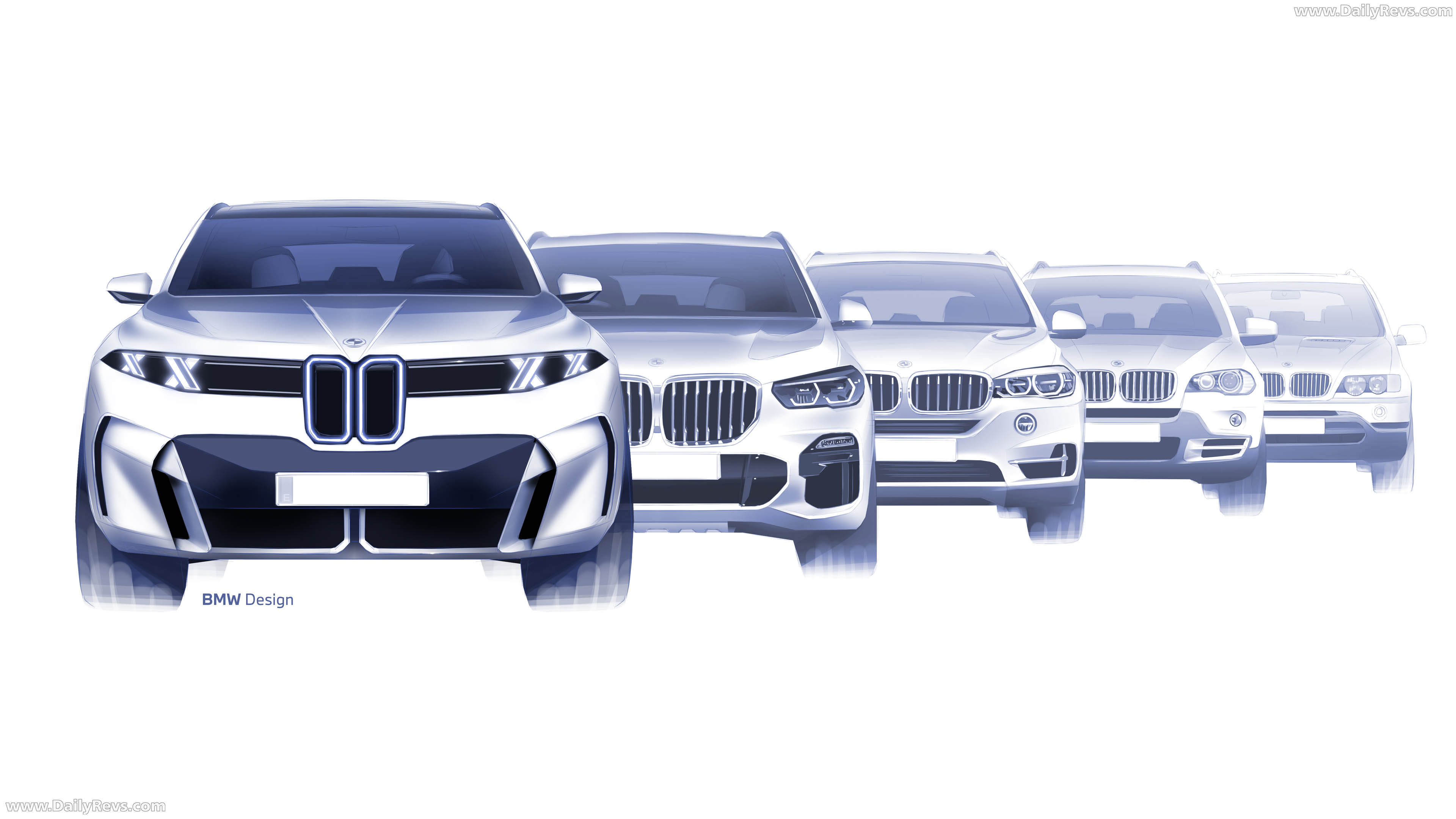 2027 BMW X5 M60e G65 Sketches