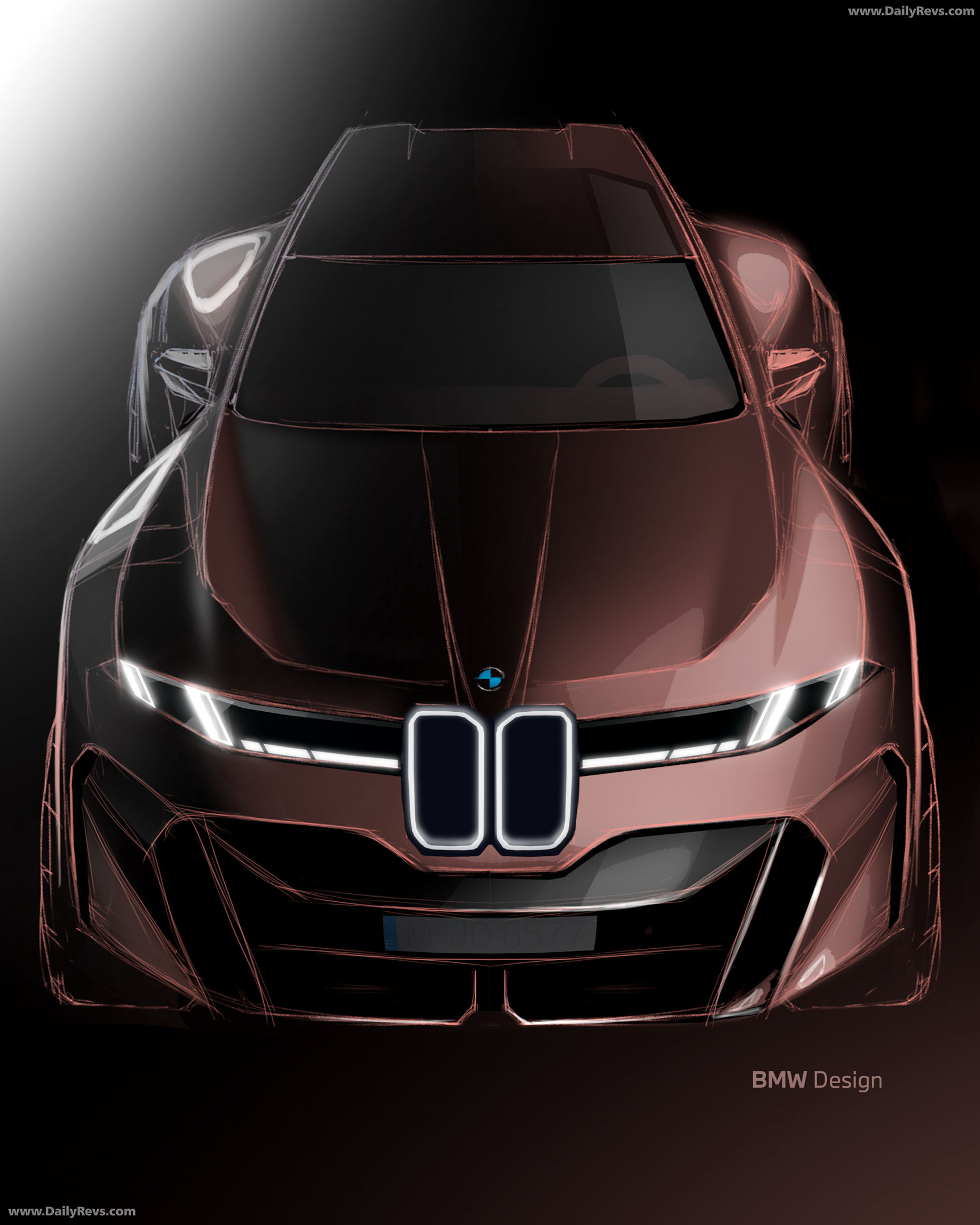 2027 BMW X5 Long Wheelbase G65 Sketches