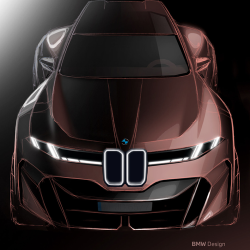 2027 BMW X5 Long Wheelbase G65 Sketches