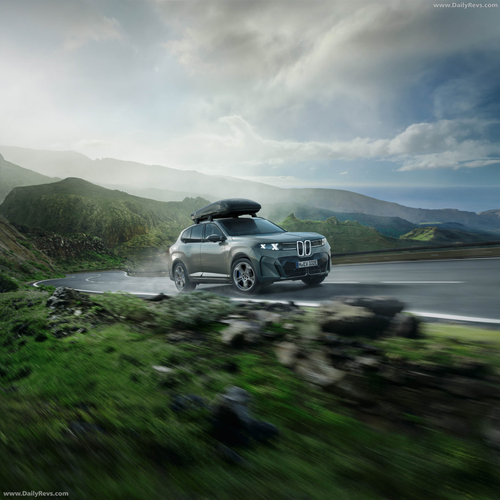 2027 BMW iX5 M Performance Parts G65 Front View