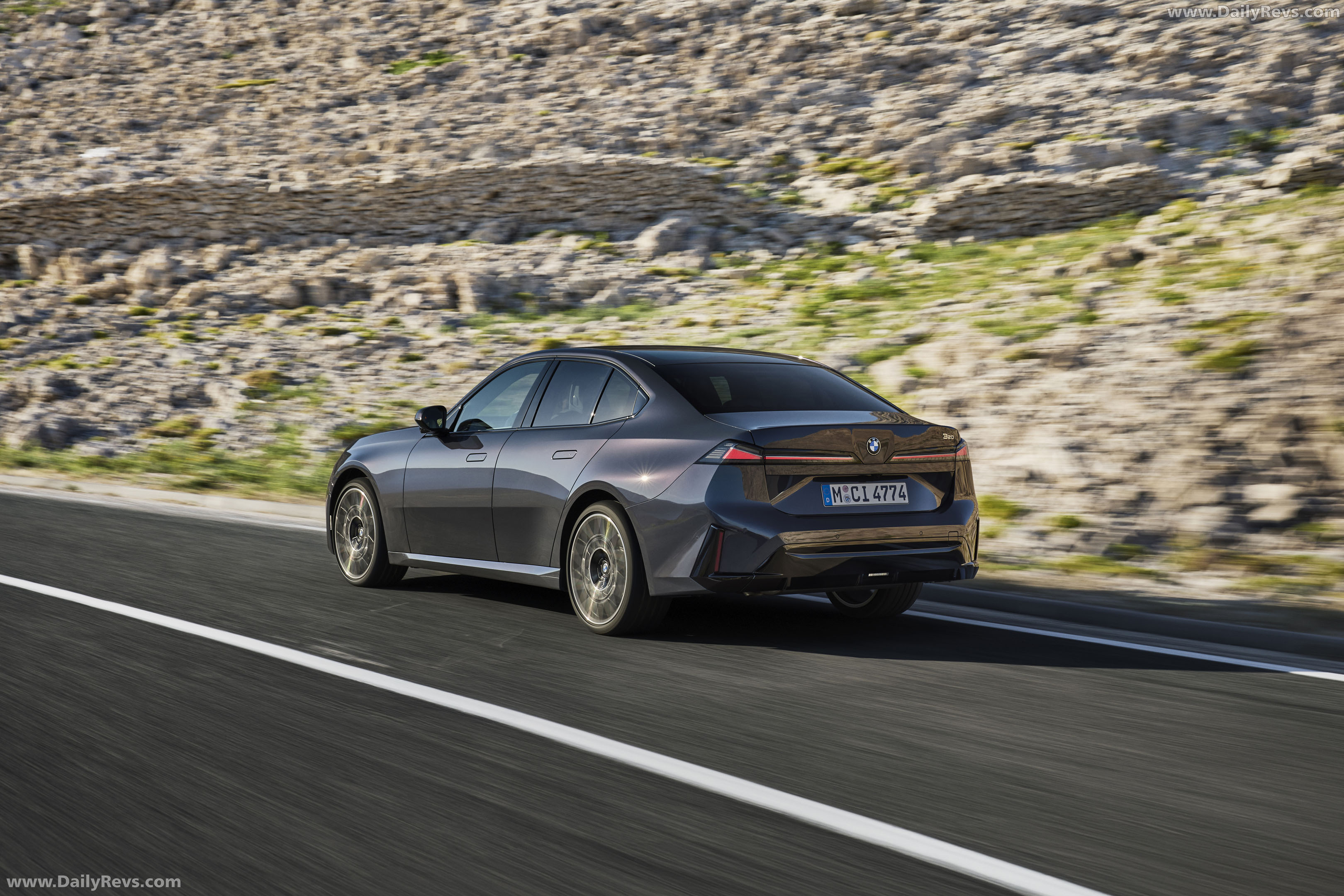 2027 BMW 3-Series G50 Rear View