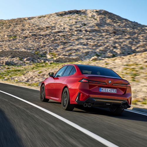 2027 BMW M350 xDrive G50 Rear View