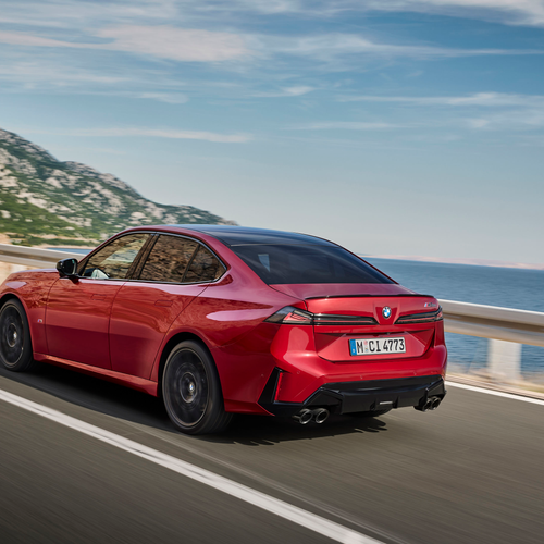 2027 BMW M350 xDrive G50 Rear View