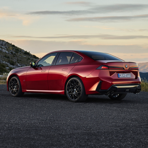 2027 BMW M350 xDrive G50 Rear View