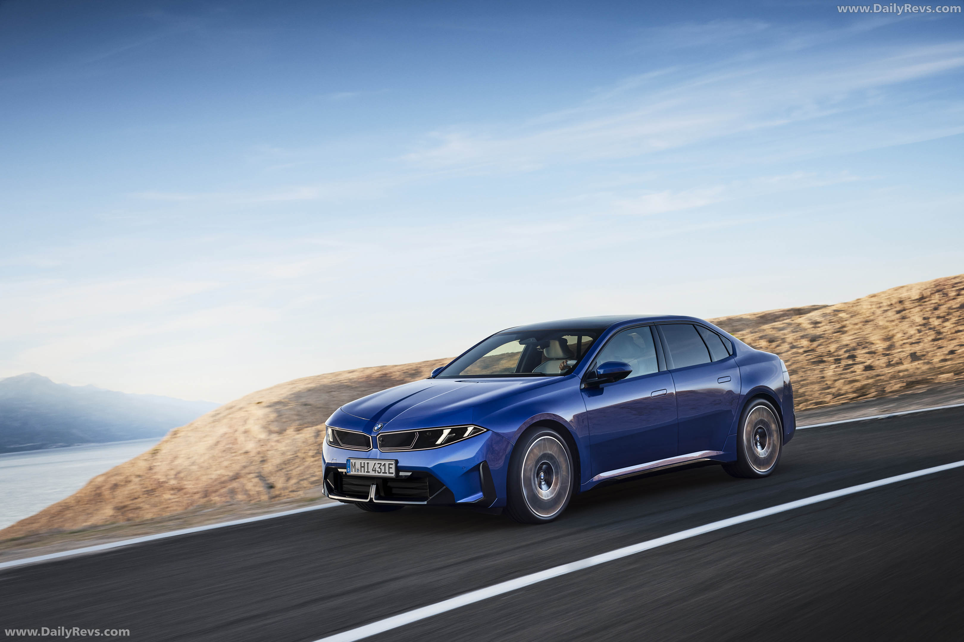 2027 BMW i3 50 xDrive NA0 M Le Castellet Blue Front View