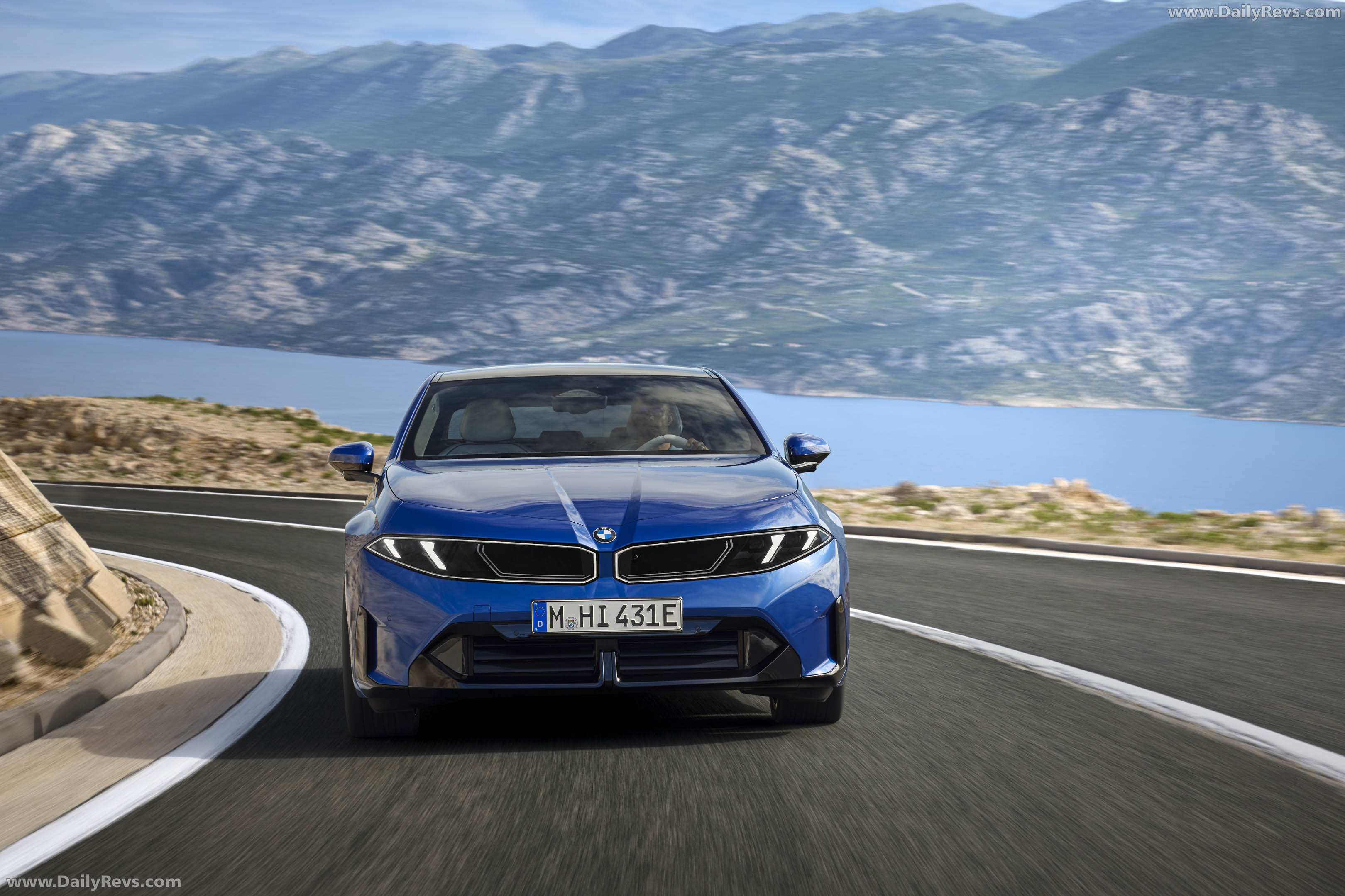 2027 BMW i3 50 xDrive NA0 M Le Castellet Blue Front View