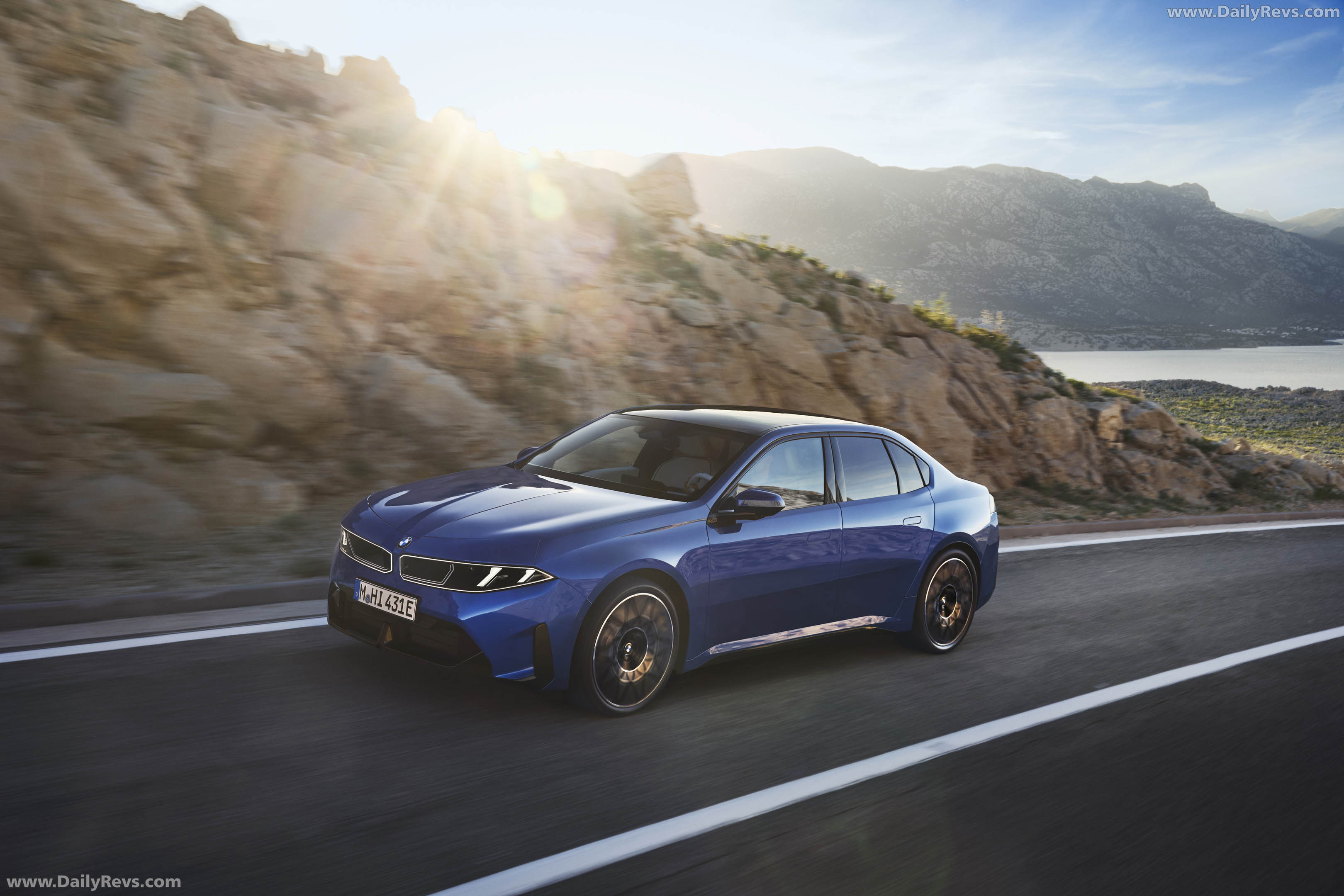 2027 BMW i3 50 xDrive NA0 M Le Castellet Blue Front View