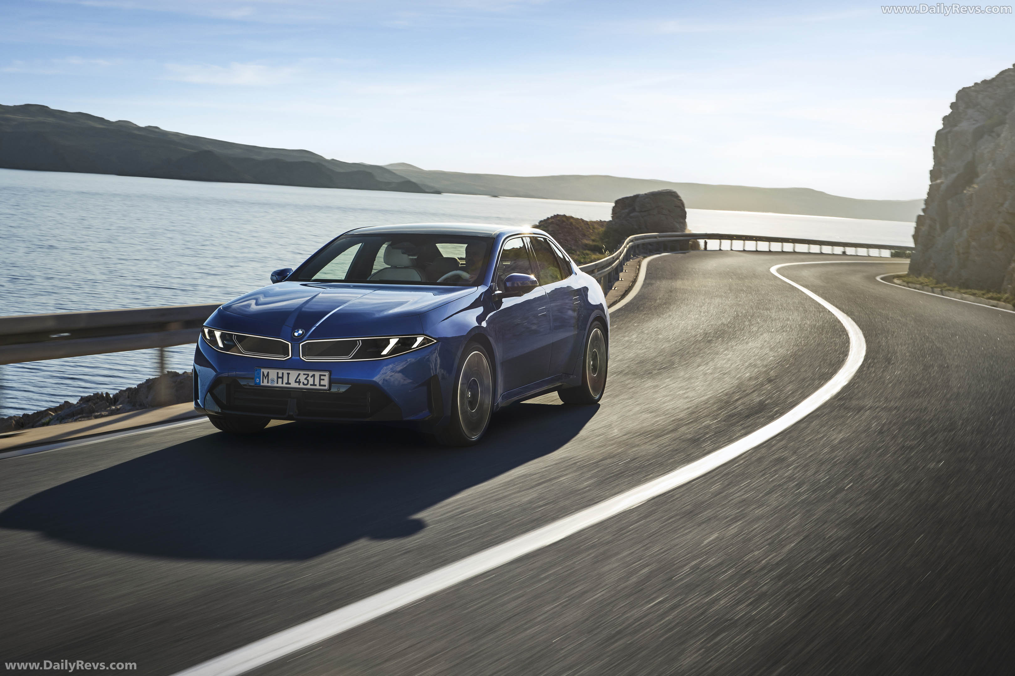 2027 BMW i3 50 xDrive NA0 M Le Castellet Blue Front View