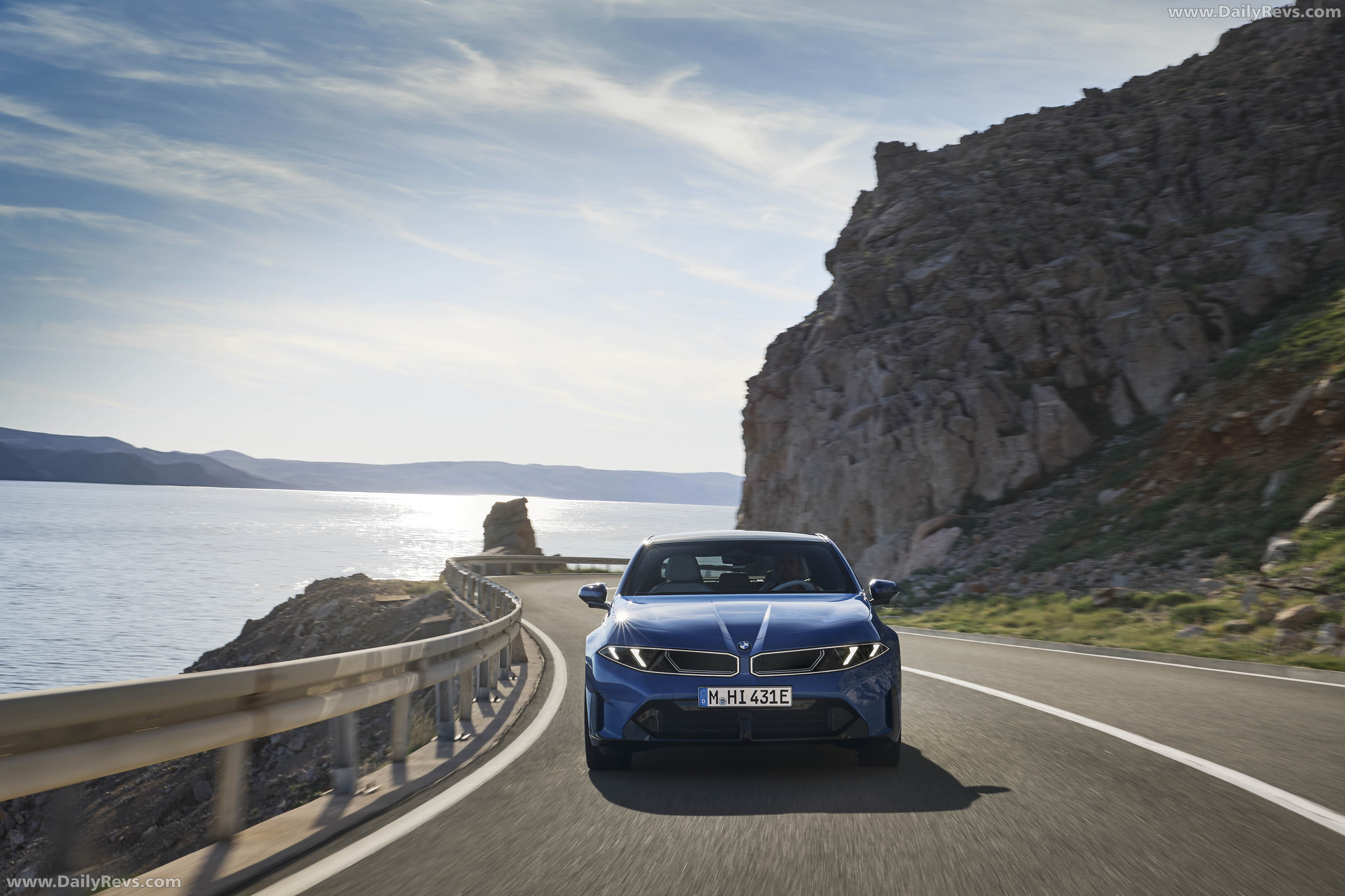 2027 BMW i3 50 xDrive NA0 M Le Castellet Blue Front View