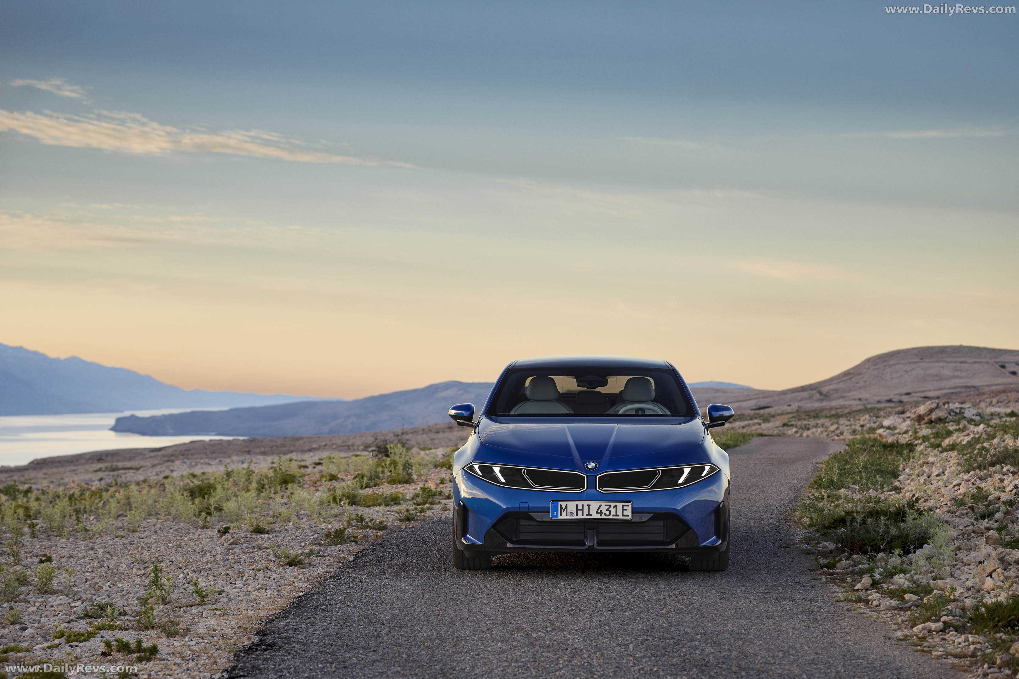 2027 BMW i3 50 xDrive NA0 M Le Castellet Blue Front View