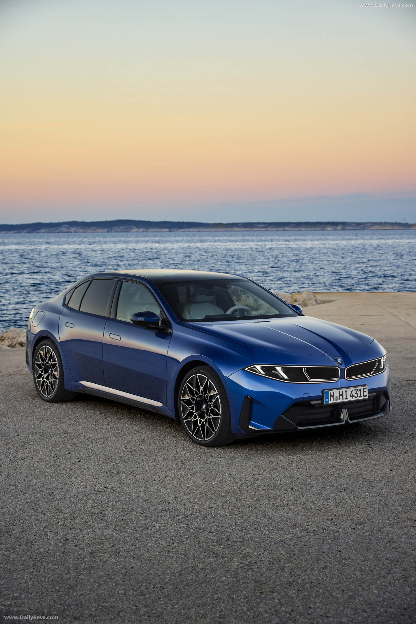 2027 BMW i3 50 xDrive NA0 M Le Castellet Blue Front View