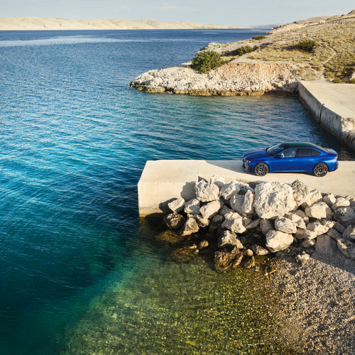2027 BMW i3 50 xDrive NA0 M Le Castellet Blue Top View