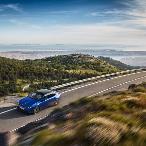 2027 BMW i3 50 xDrive NA0 M Le Castellet Blue Top View