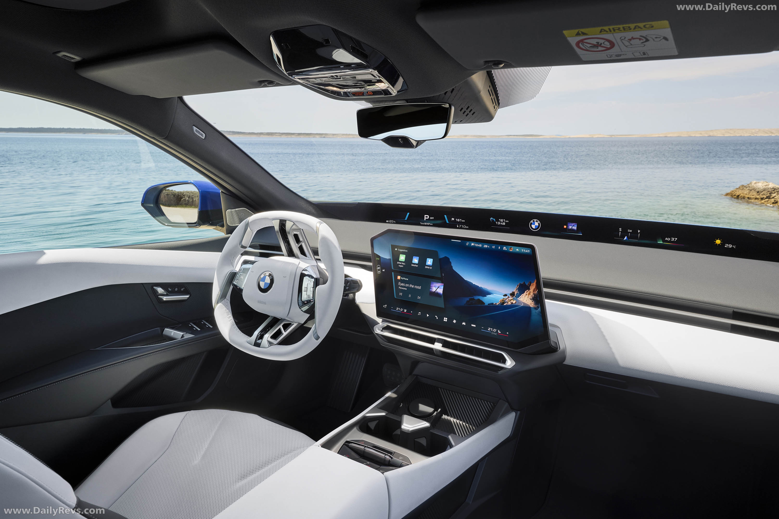 2027 BMW i3 50 xDrive NA0 M Le Castellet Blue Interior