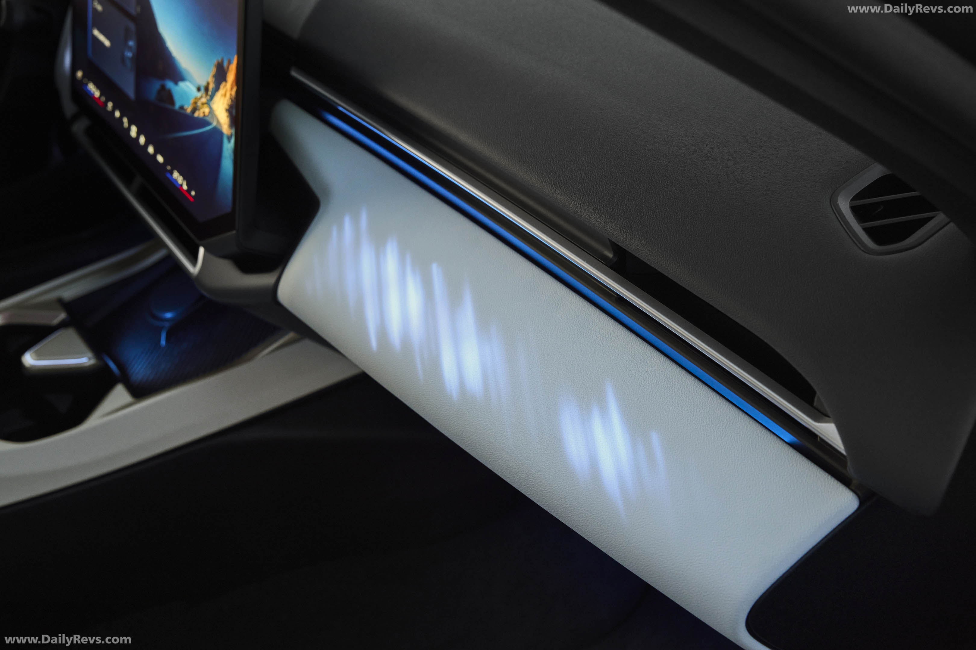 2027 BMW i3 50 xDrive NA0 M Le Castellet Blue Interior
