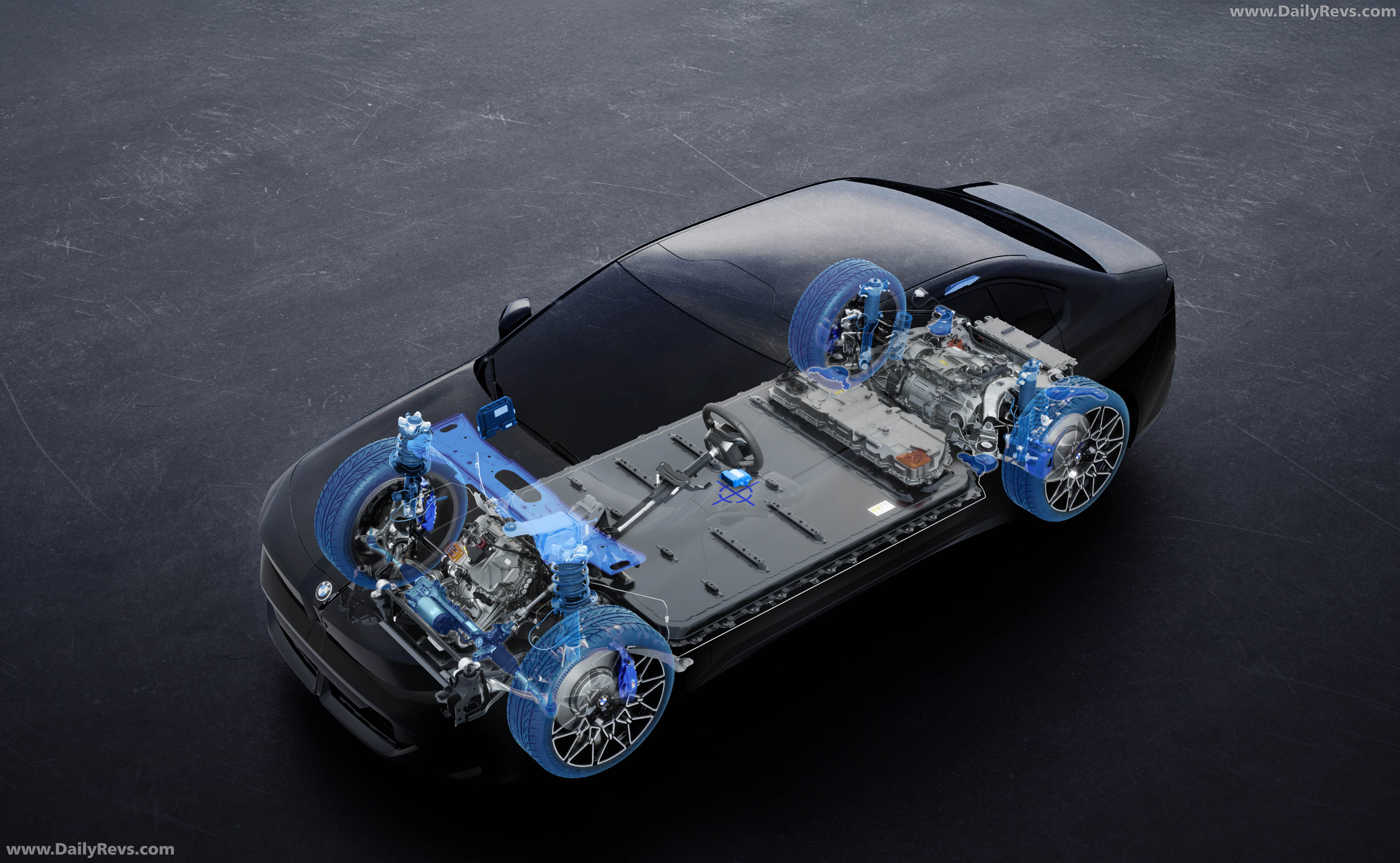 2027 BMW i3 50 xDrive NA0 M Le Castellet Blue Engine
