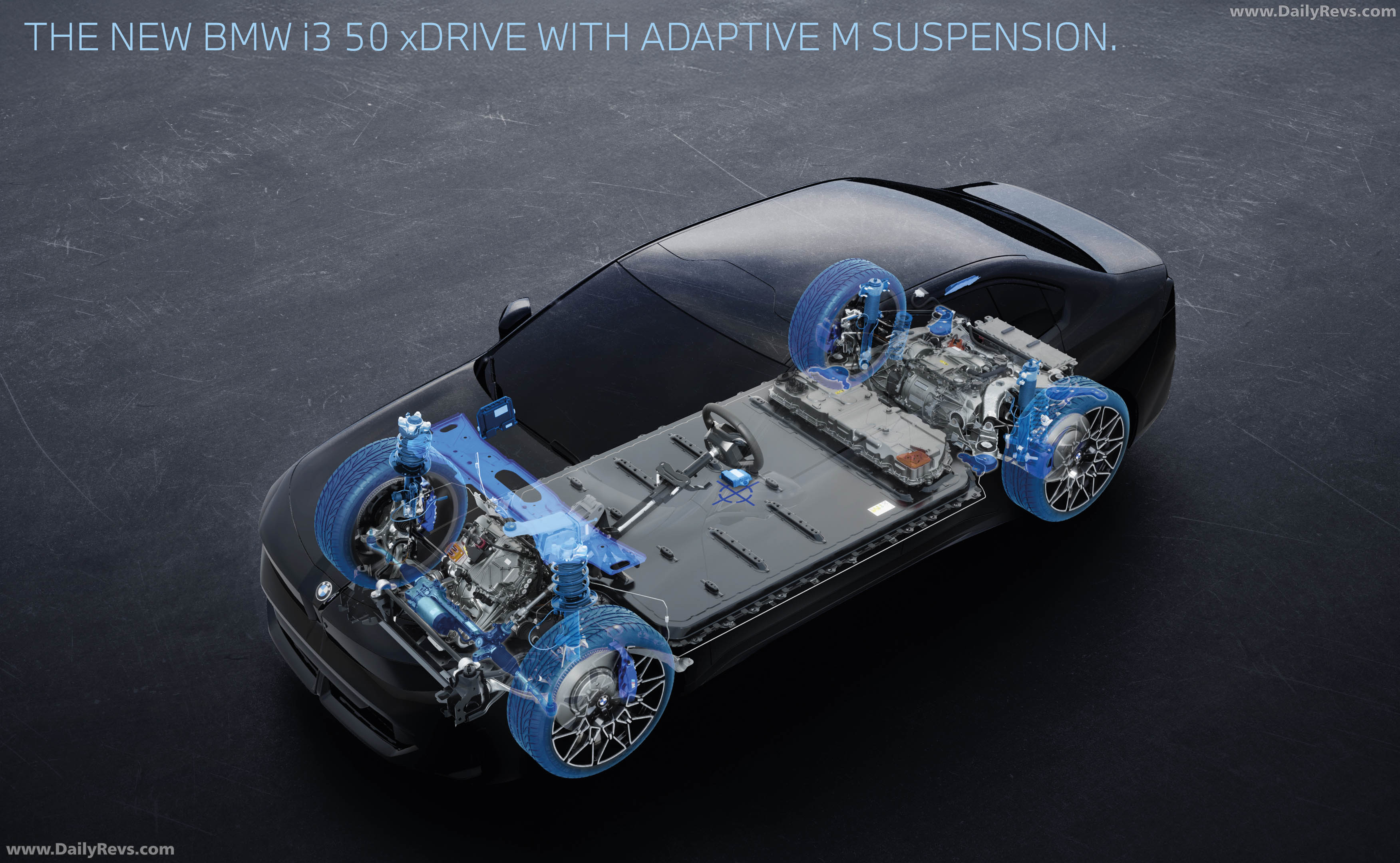 2027 BMW i3 50 xDrive NA0 M Le Castellet Blue Engine