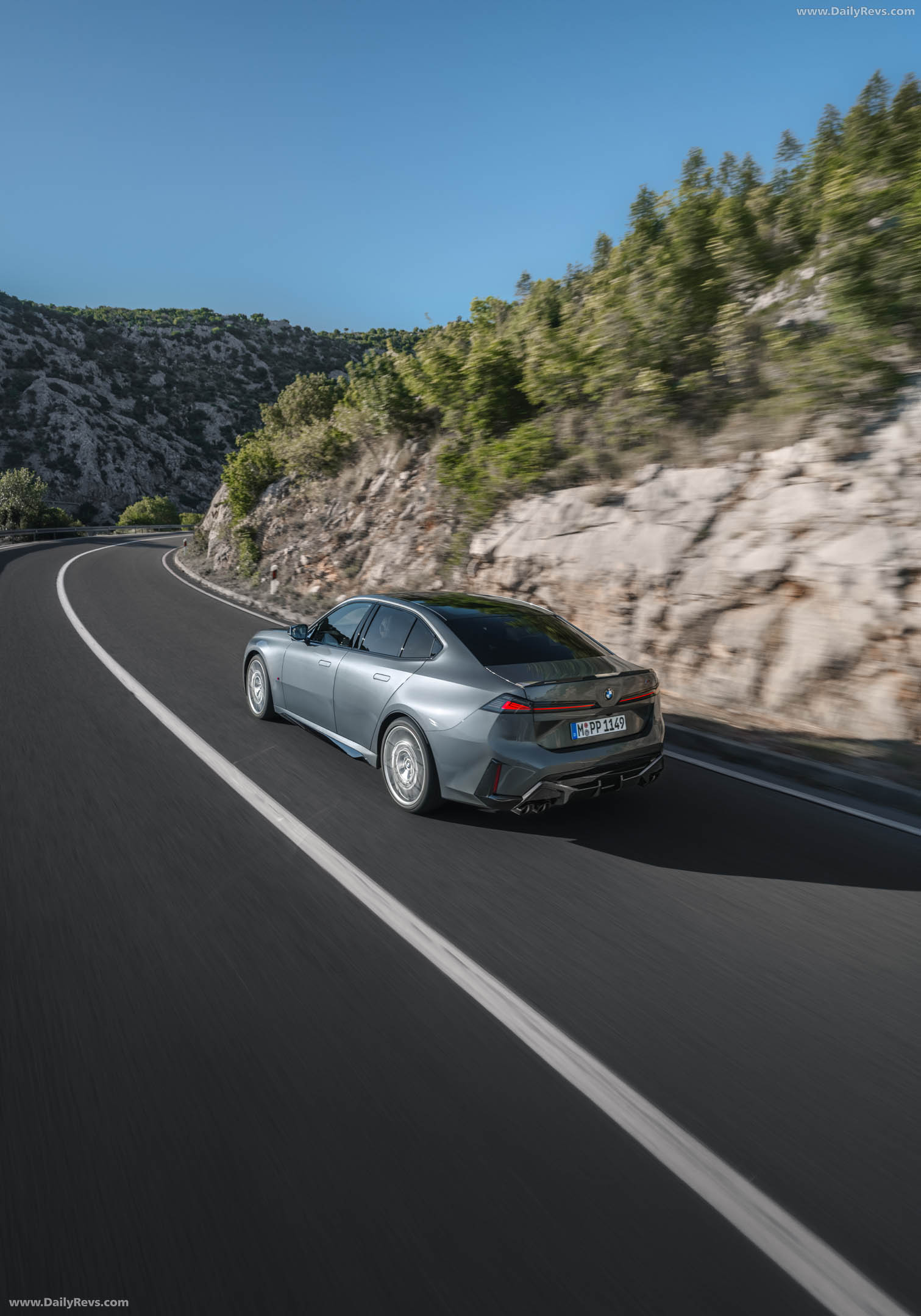 2027 BMW 3-Series M Performance Parts G50 Rear View