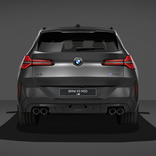 2026 BMW X3 M50 xDrive Black Package G45 Rear View