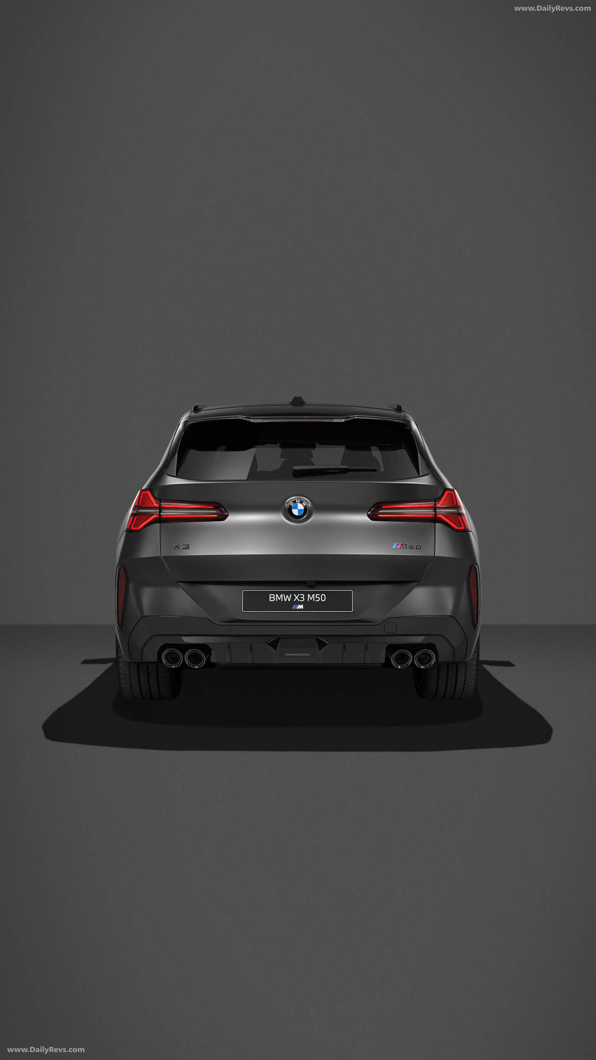 2026 BMW X3 M50 xDrive Black Package G45 Rear View