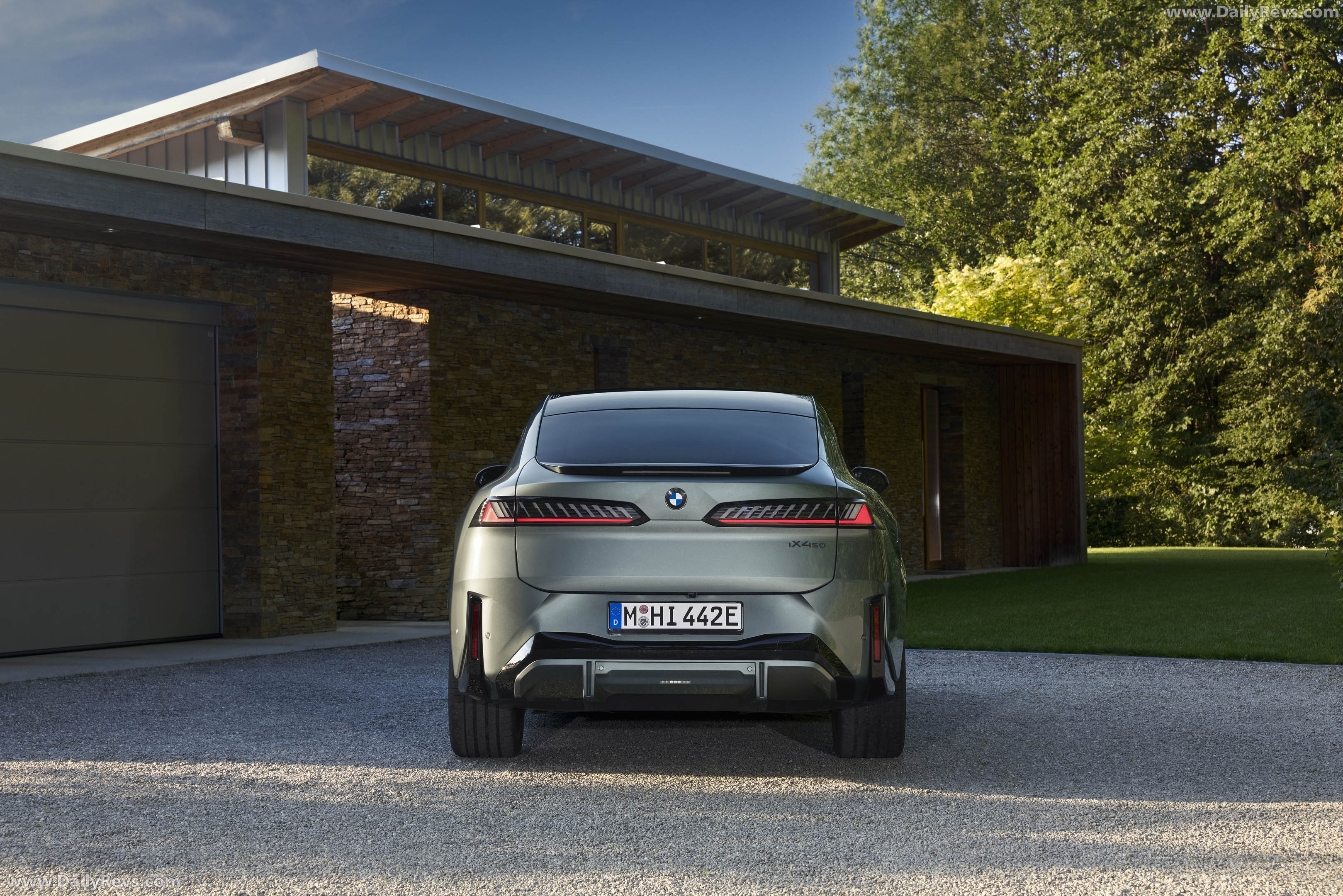 2027 BMW iX4 NA7 Rear View