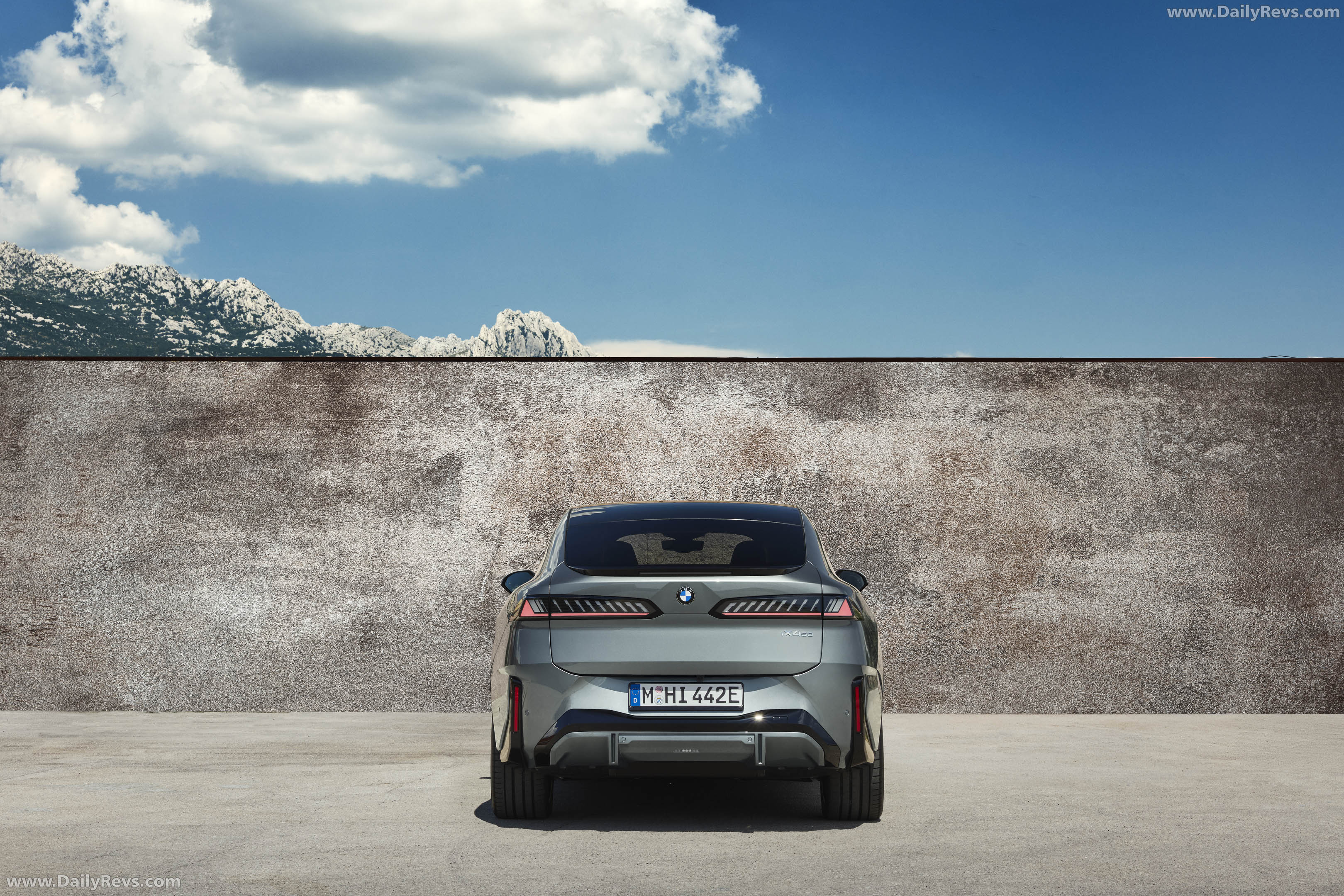 2027 BMW iX4 NA7 Rear View