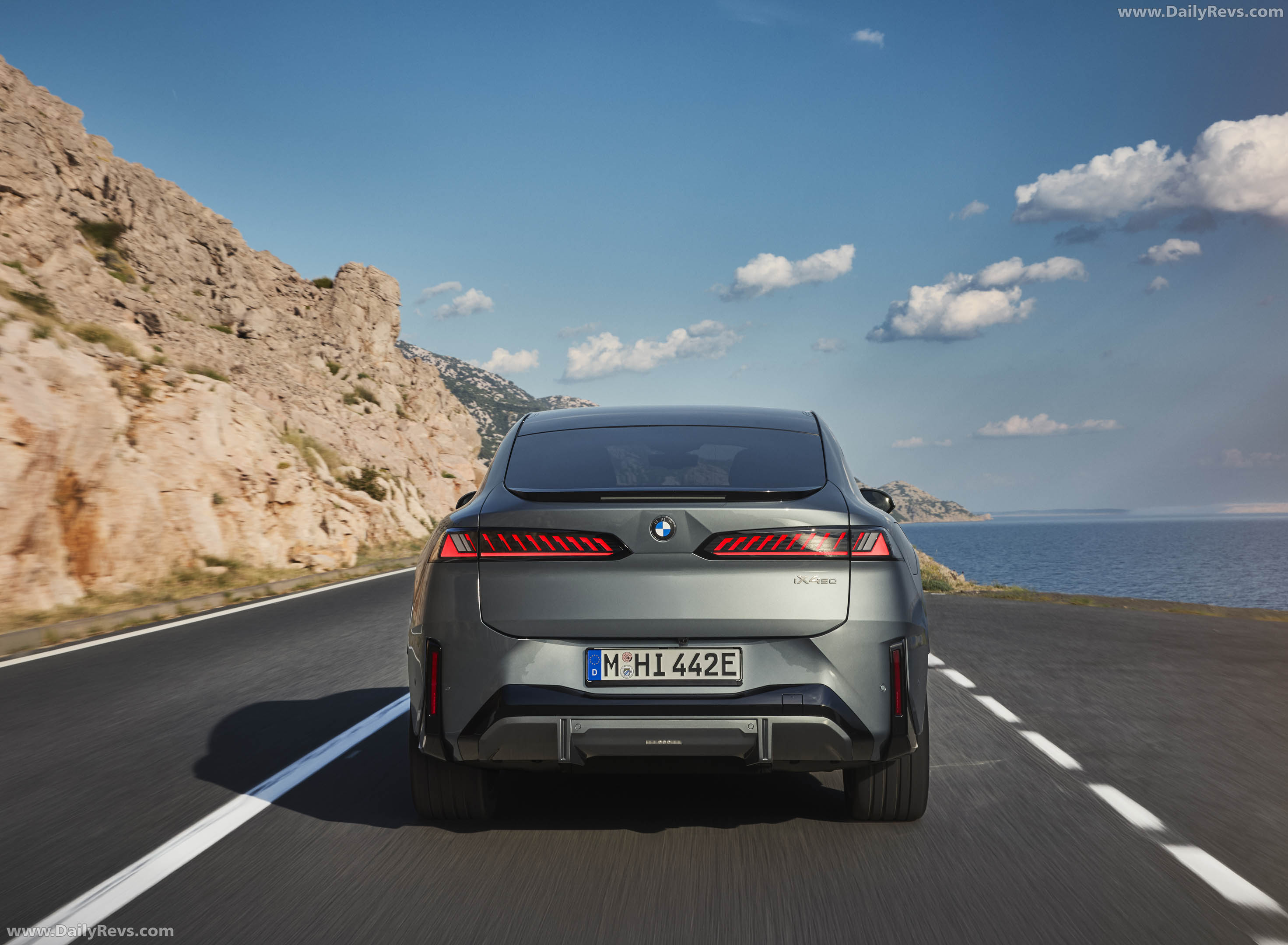 2027 BMW iX4 NA7 Rear View