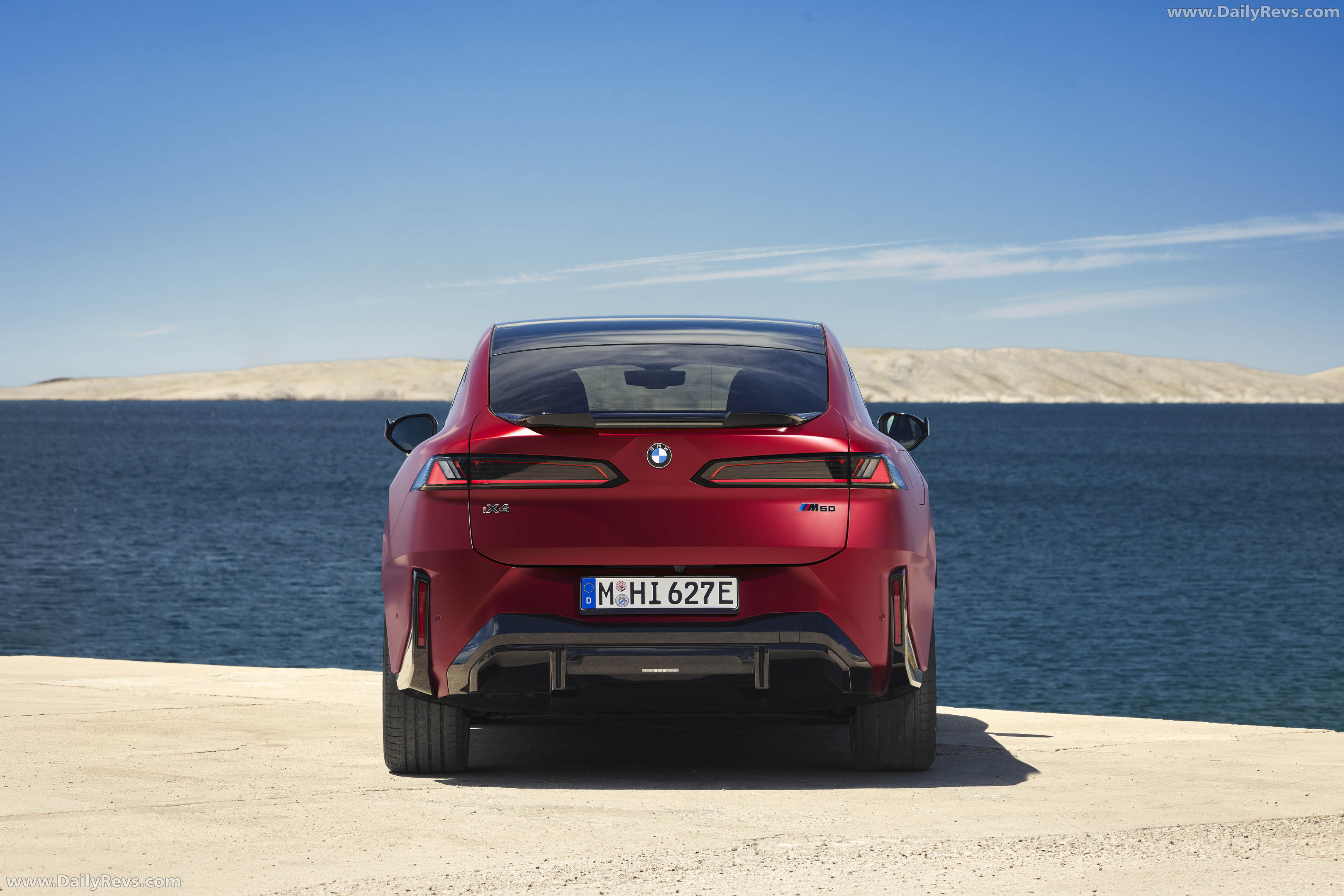 2027 BMW iX4 M60 xDrive NA7 Rear View