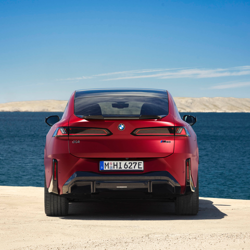 2027 BMW iX4 M60 xDrive NA7 Rear View