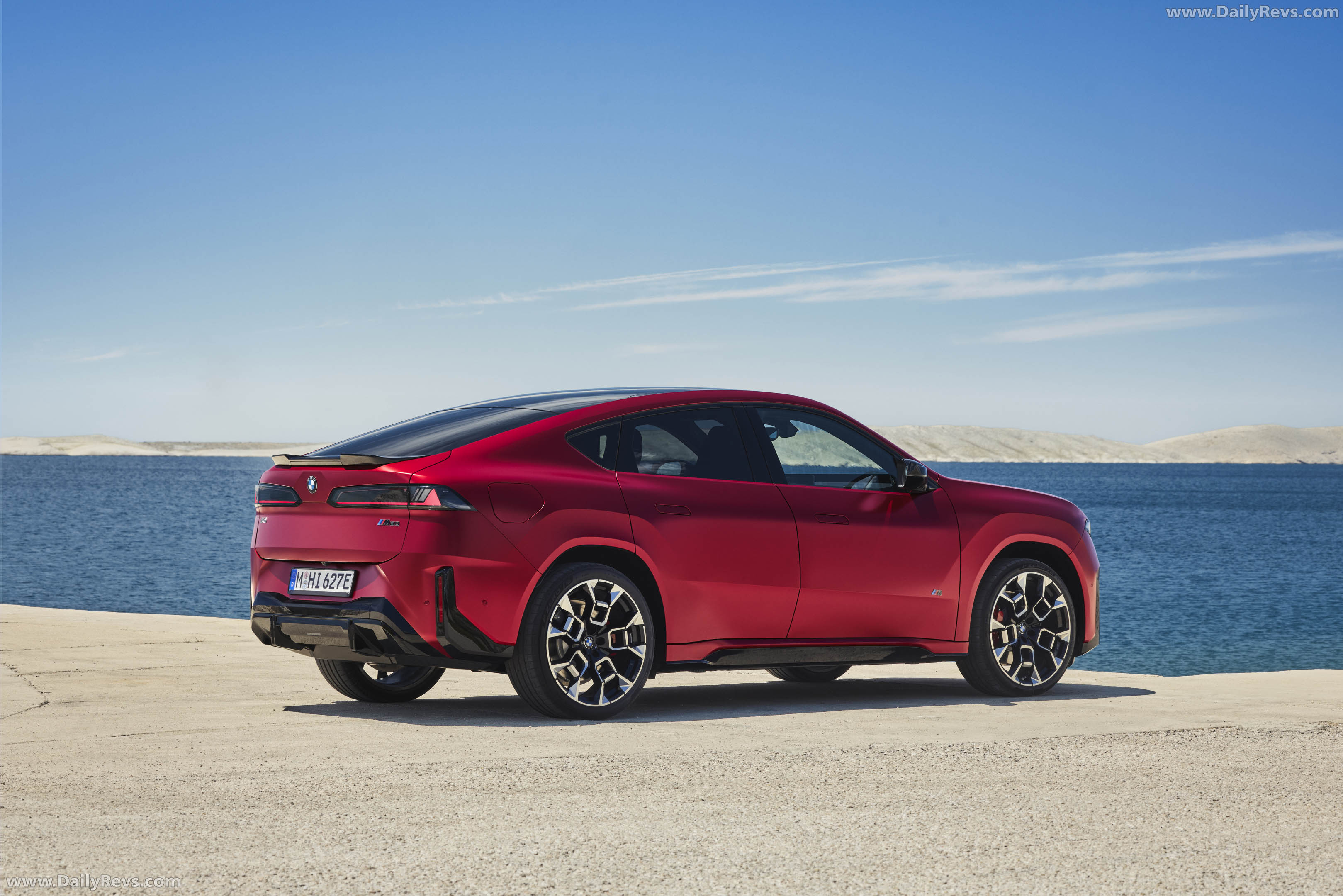 2027 BMW iX4 M60 xDrive NA7 Rear View