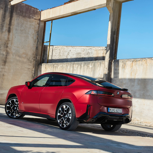 2027 BMW iX4 M60 xDrive NA7 Rear View