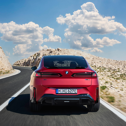 2027 BMW iX4 M60 xDrive NA7 Rear View