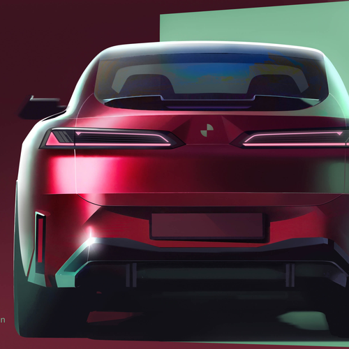 2027 BMW iX4 M60 xDrive NA7 Sketches